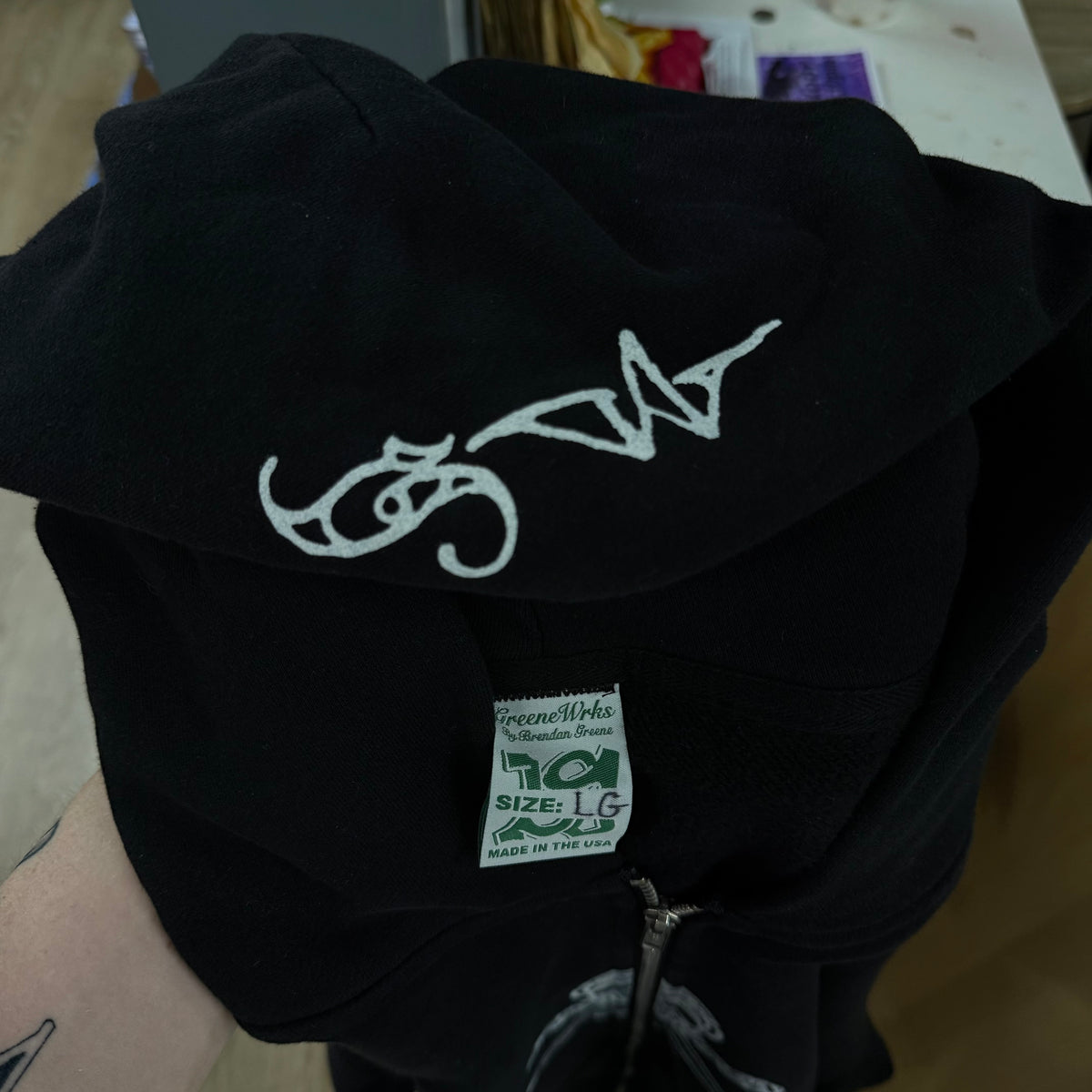 CELTIC ZIP HOOD