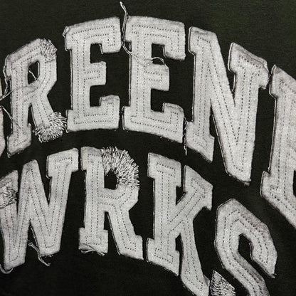 SCREENPRINT EMBROIDERY (GREEN)