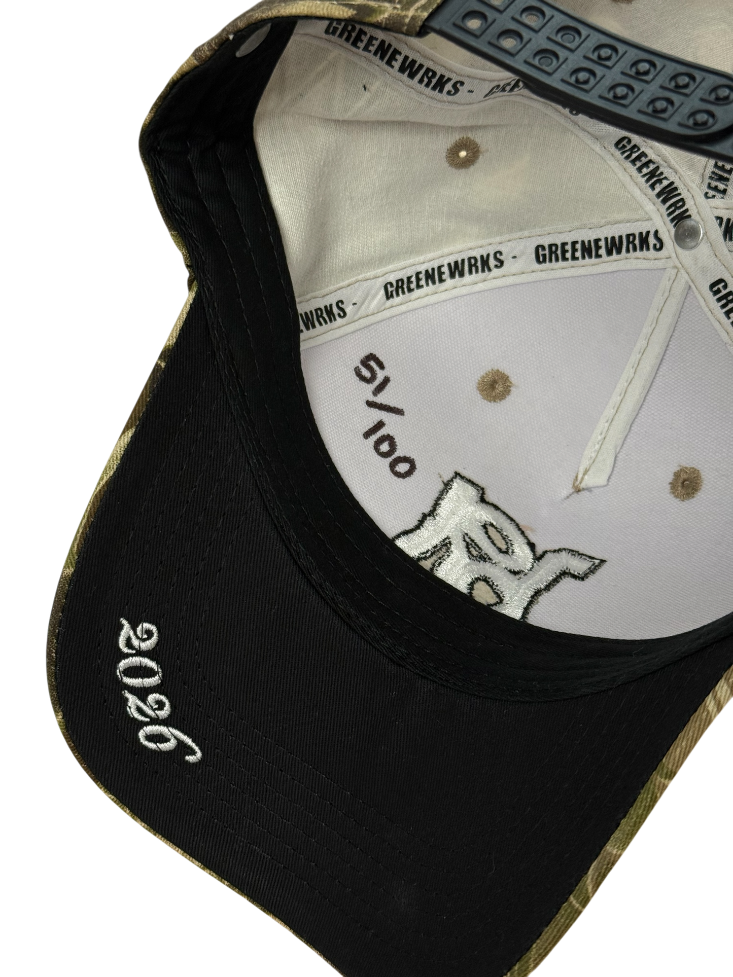 REPTILE CAMO LOGO HAT