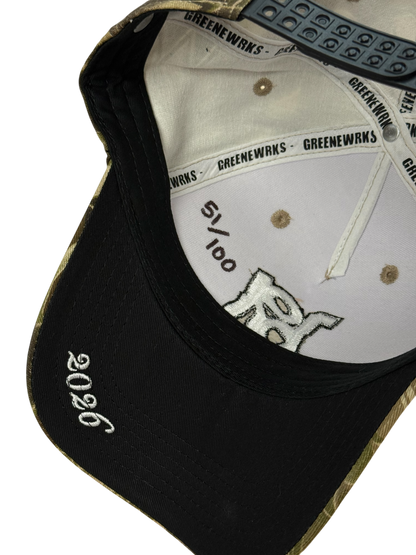 REPTILE CAMO LOGO HAT