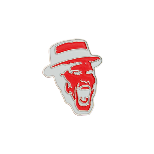 MASK PIN (RED/WHITE)