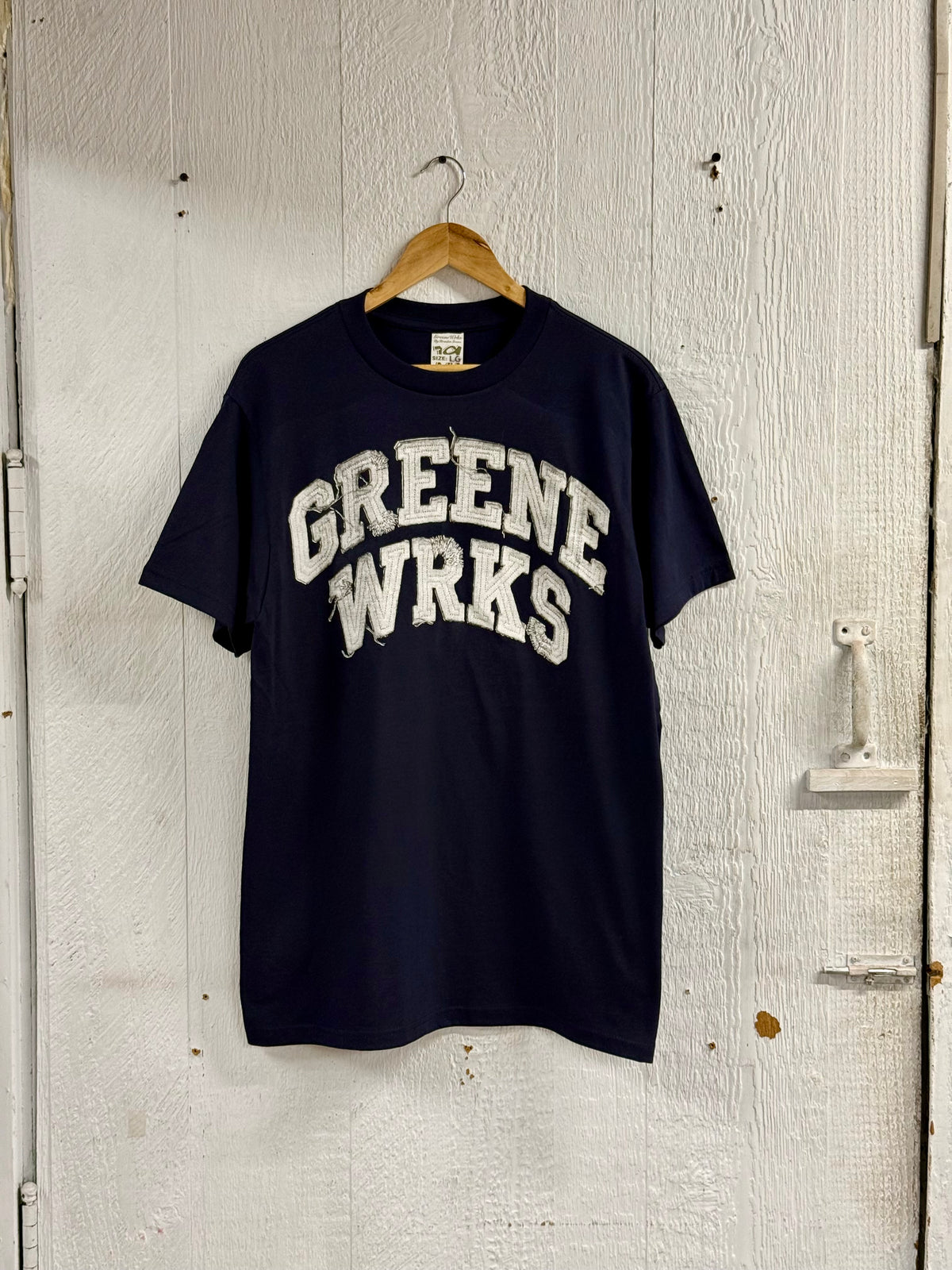 SCREENPRINT EMBROIDERY (NAVY)