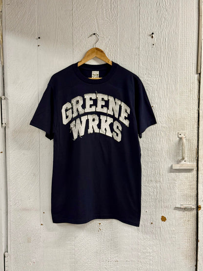 SCREENPRINT EMBROIDERY (NAVY)