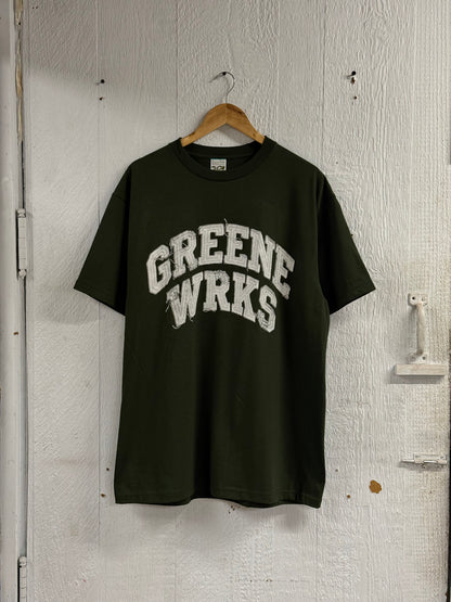 SCREENPRINT EMBROIDERY (GREEN)