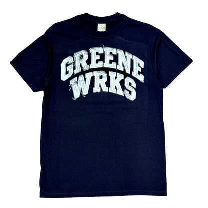 SCREENPRINT EMBROIDERY (NAVY)
