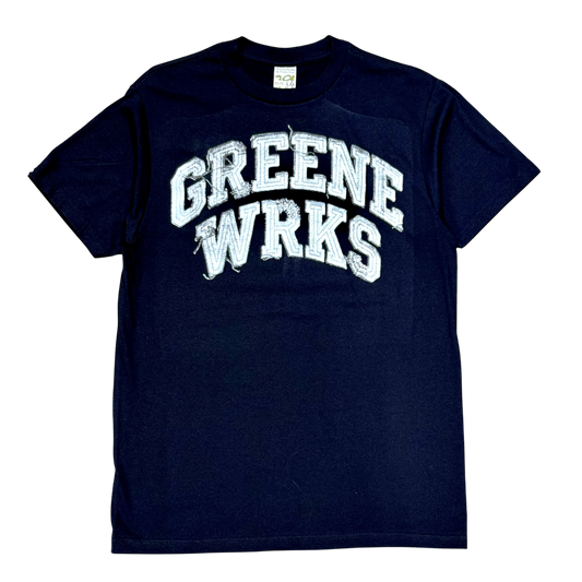 SCREENPRINT EMBROIDERY (NAVY)