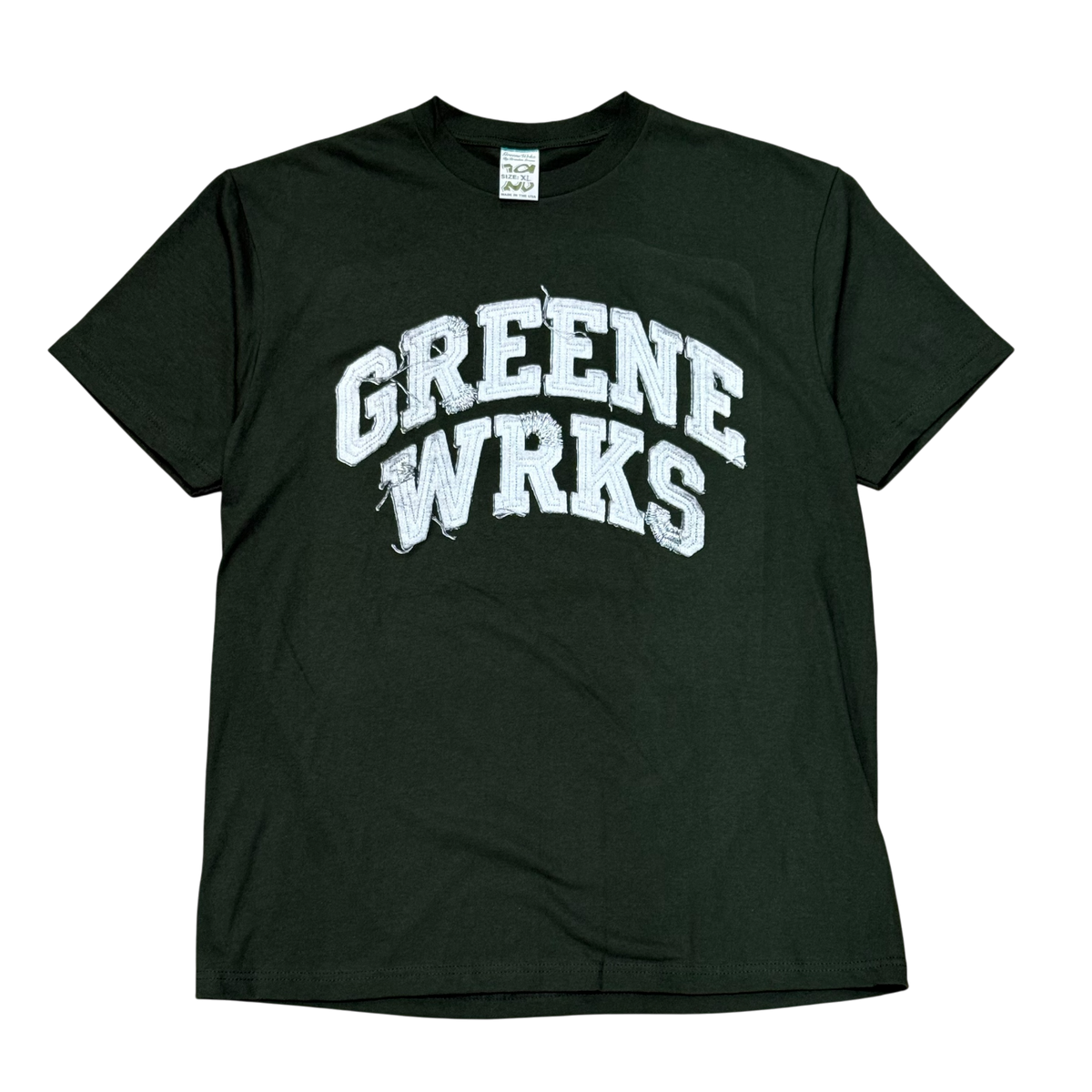 SCREENPRINT EMBROIDERY (GREEN)