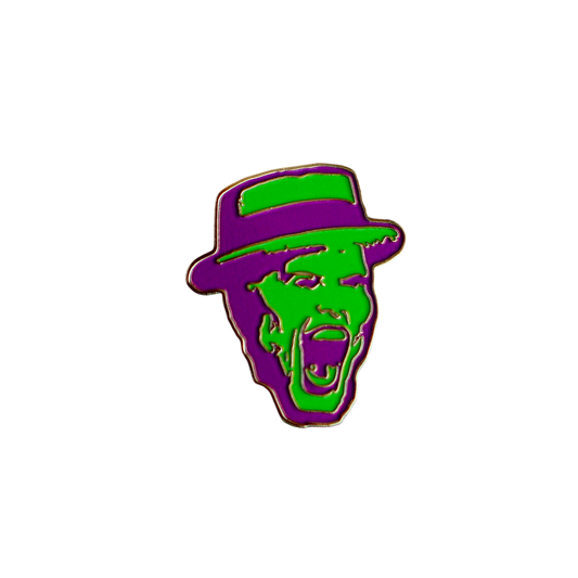 LOGO PIN MASK (GREEN/PURPLE)