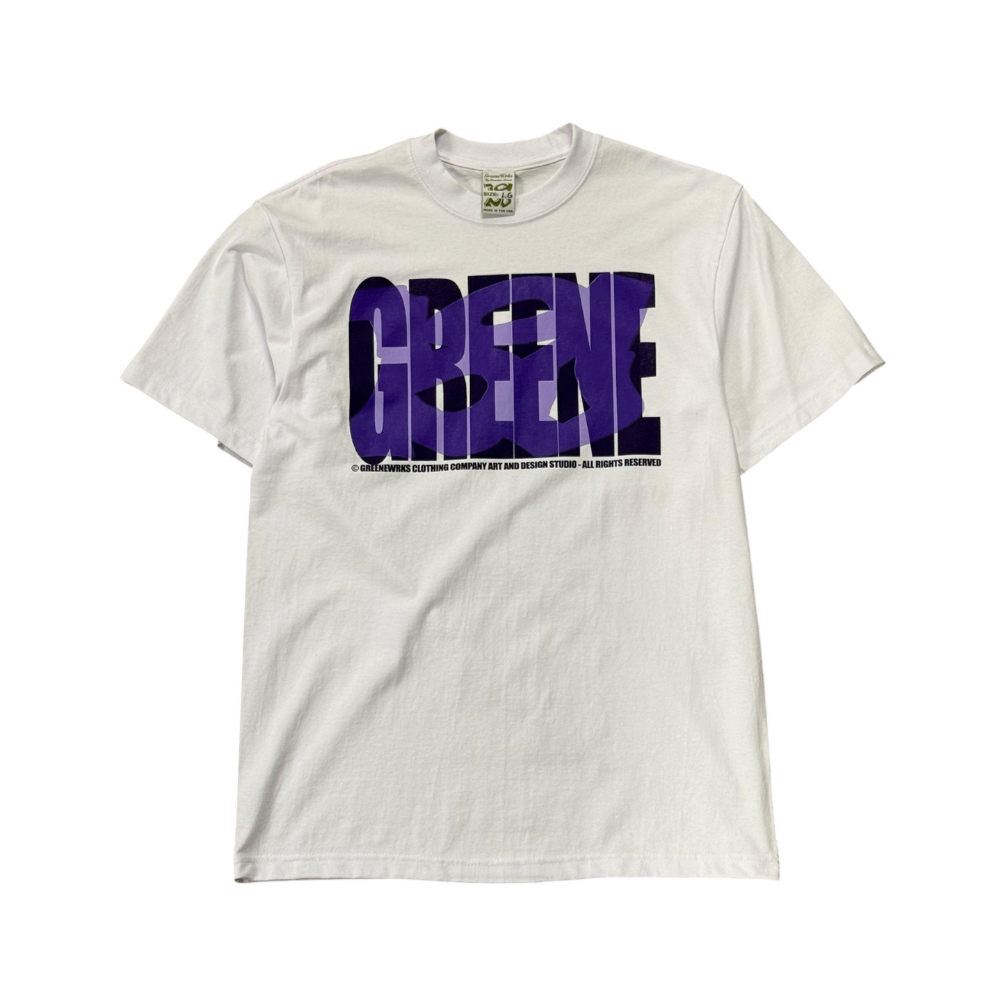 SPELL-OUT LOGO TEE